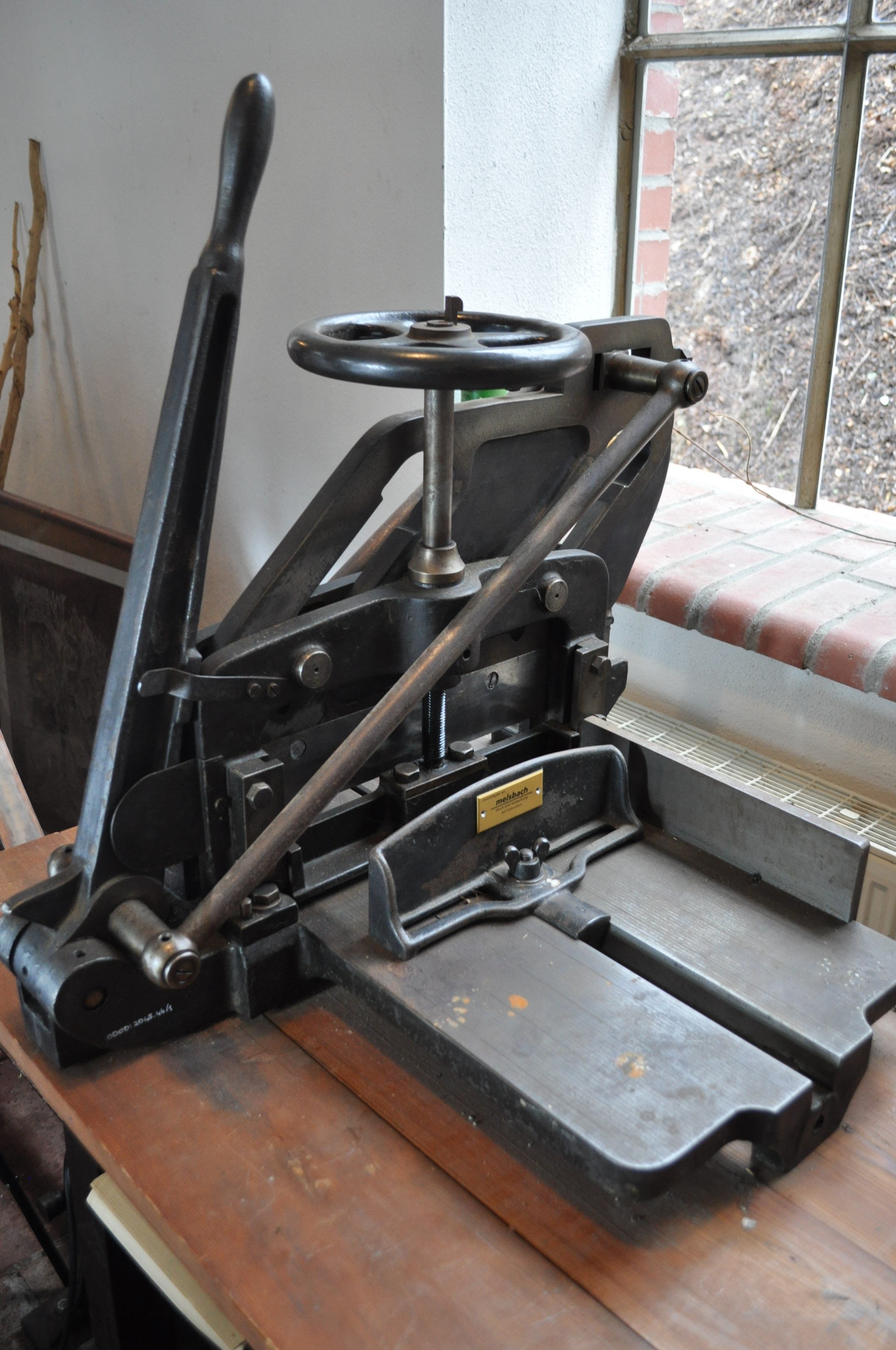 Handschneidemaschine (Rheinland-Pfälzisches Freilichtmuseum CC BY-NC-SA)