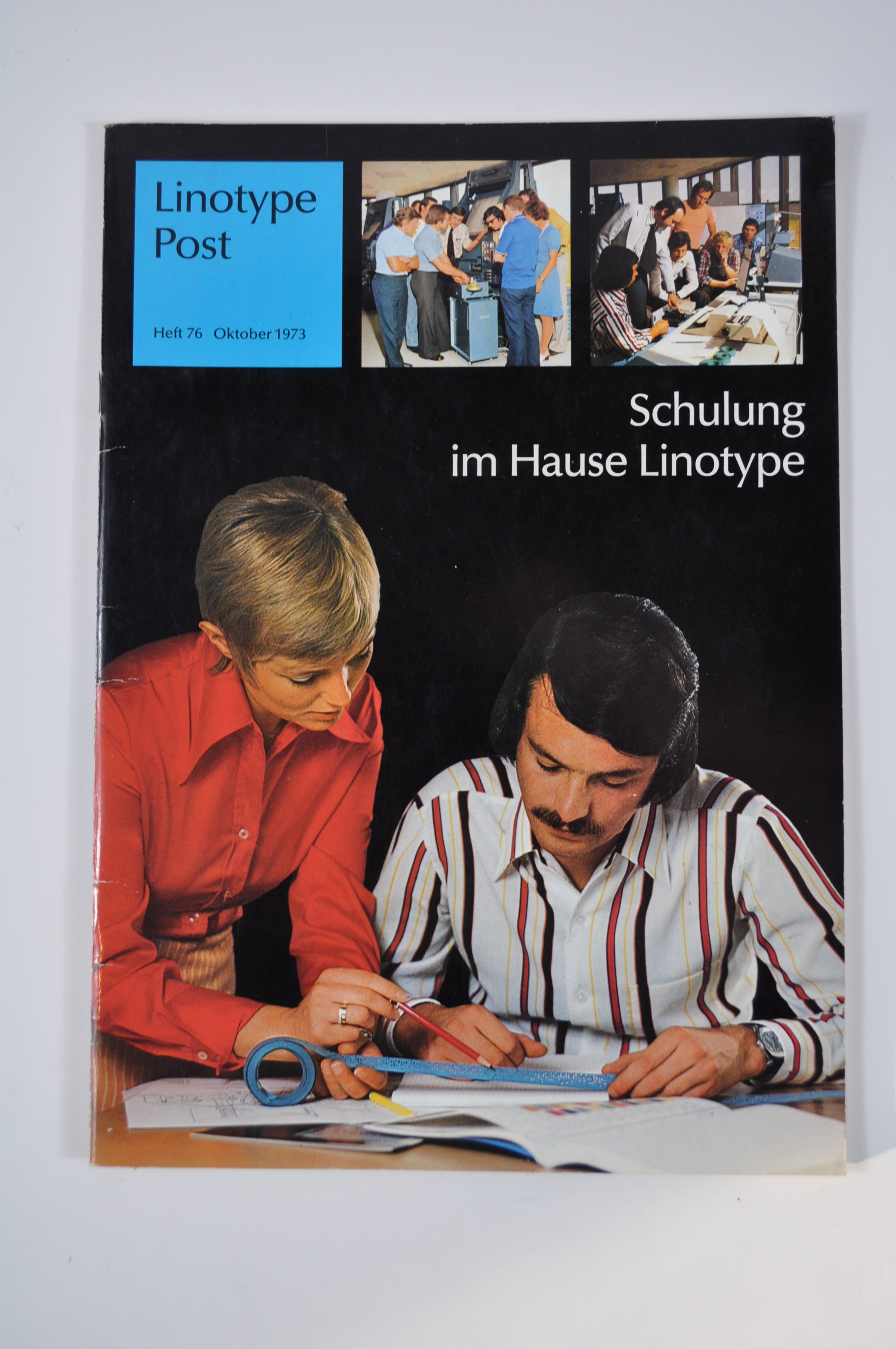 Broschüre Linotype Post Heft 76 (Rheinland-Pfälzisches Freilichtmuseum CC BY-NC-SA)