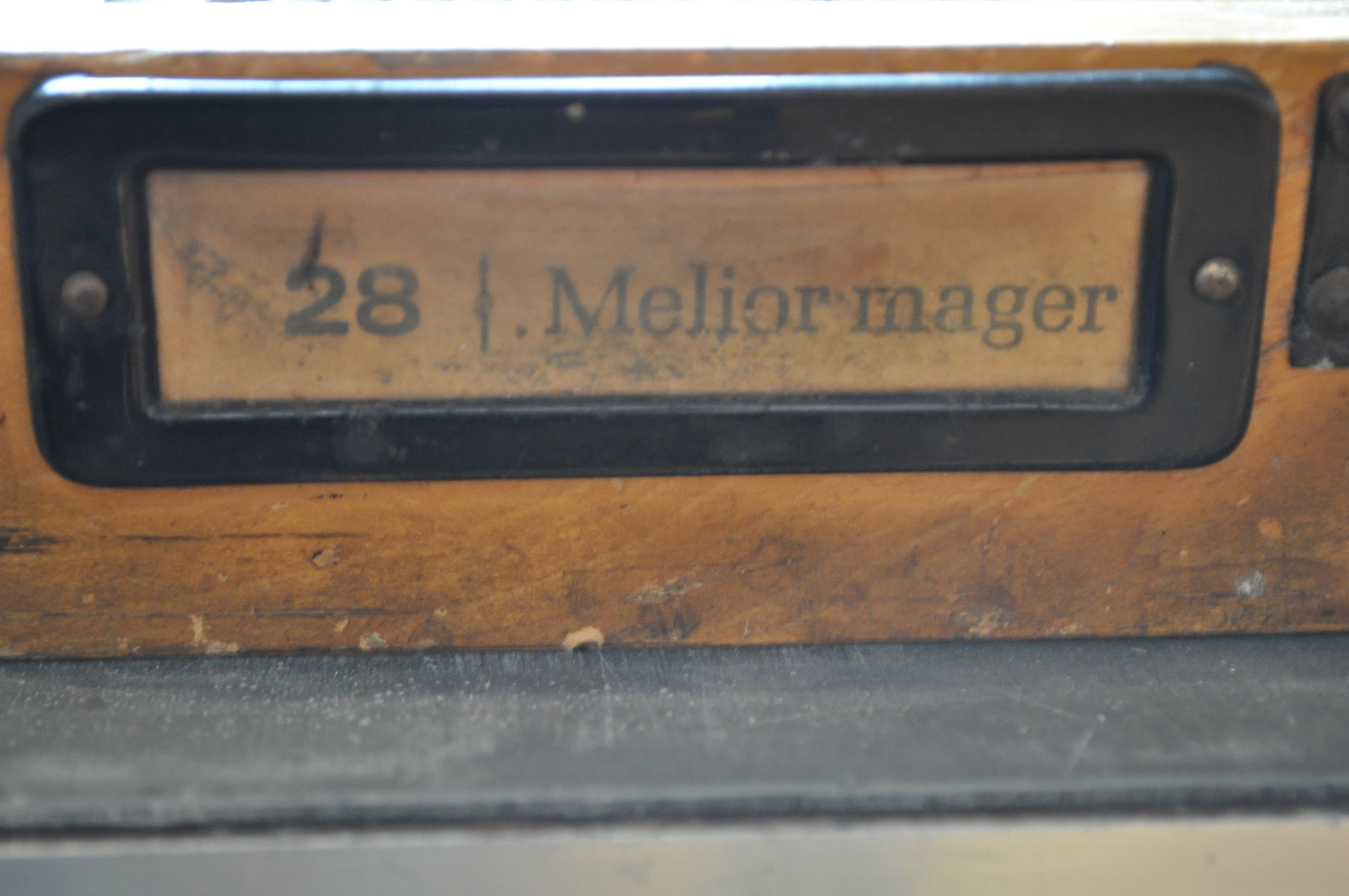 Steckschriftkasten mit Schrift 28 Melior mager (Rheinland-Pfälzisches Freilichtmuseum CC BY-NC-SA)