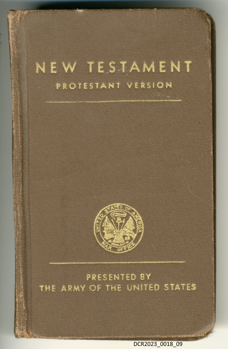Buch, New Testament Protestant Version ("dc-r" docu center ramstein RR-P)