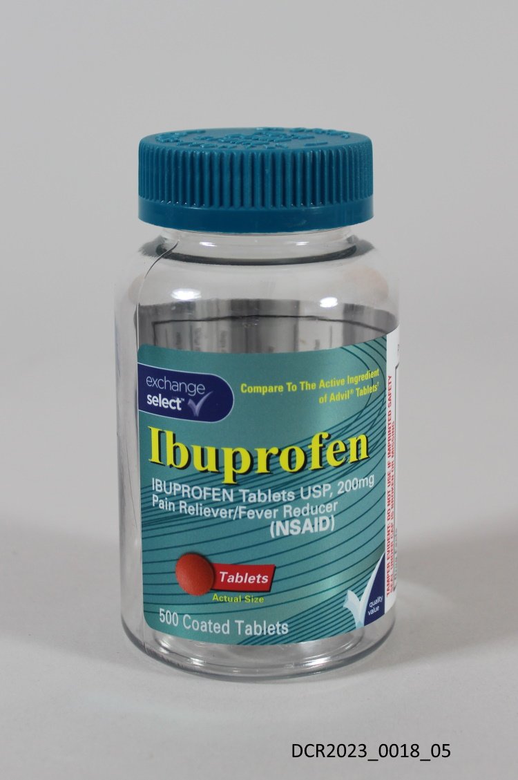 Behälter, Ibuprofen ("dc-r" docu center ramstein RR-P)