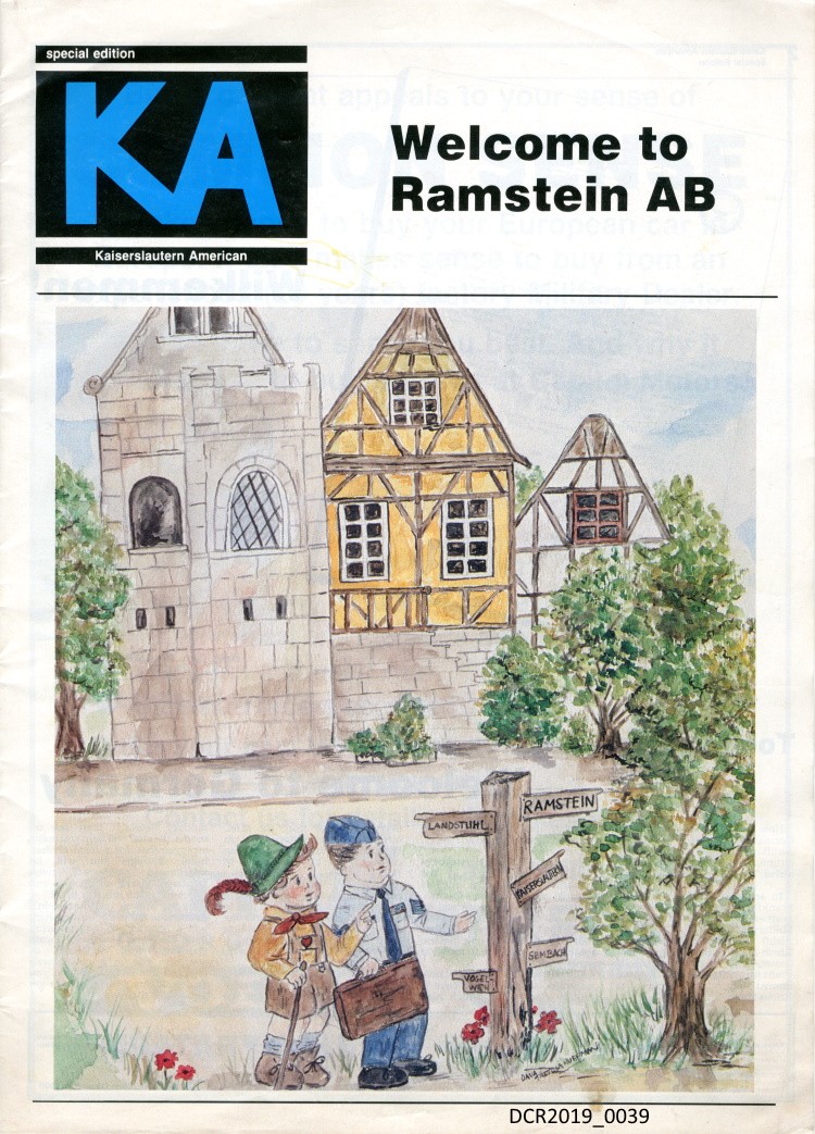 Standortzeitung, KA, Kaiserslautern American, Special Edition Dezember 1990 ("dc-r" docu center ramstein RR-F)