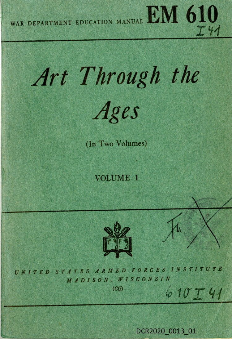 Buch, Art through the Ages, Volume I ("dc-r" docu center ramstein RR-F)