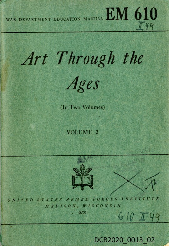 Buch, Art through the Ages, Volume II ("dc-r" docu center ramstein RR-F)