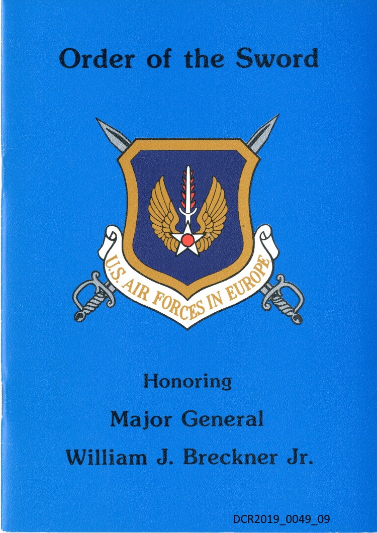 Programm, Order of the Sword ("dc-r" docu center ramstein RR-F)