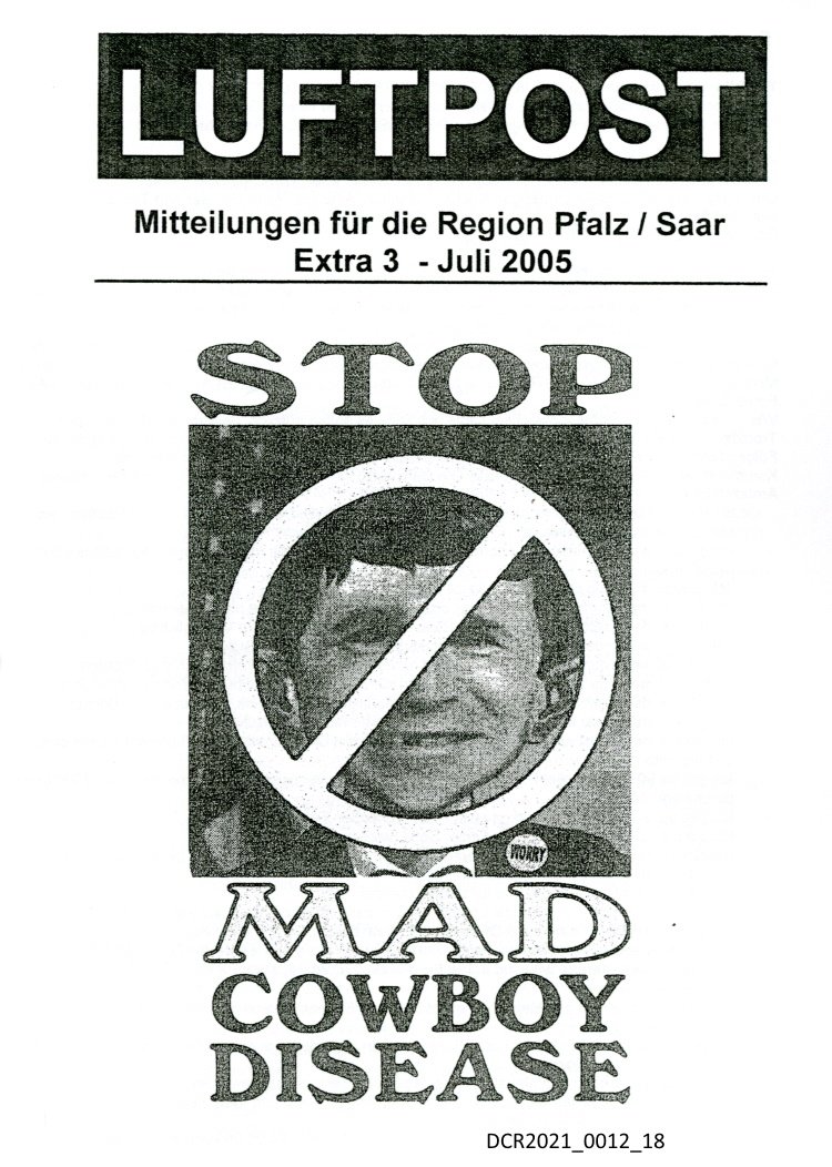 Luftpost, Mitteilungen für die Region Pfalz/ Saar Extra 3 Juli 2005 ("dc-r" docu center ramstein RR-F)