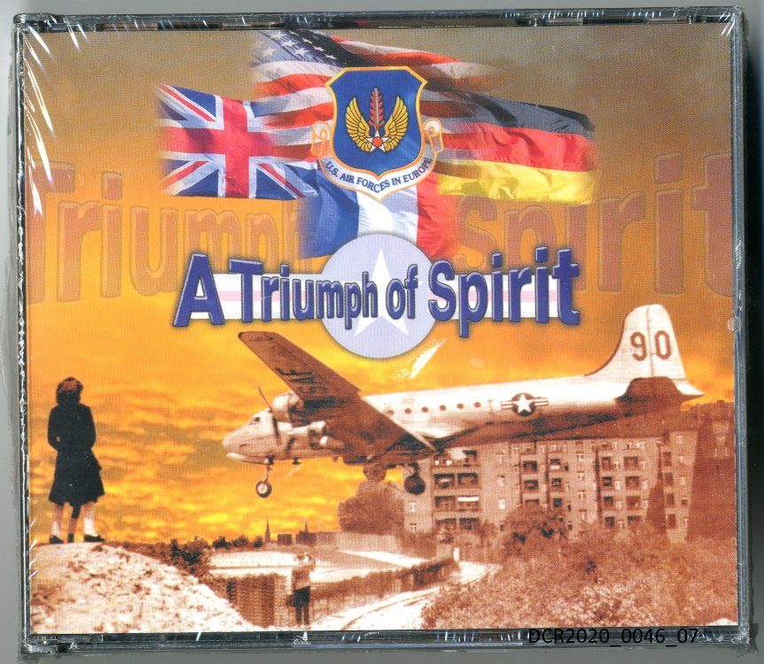 CD, A Triumph of Spirit ("dc-r" docu center ramstein RR-F)