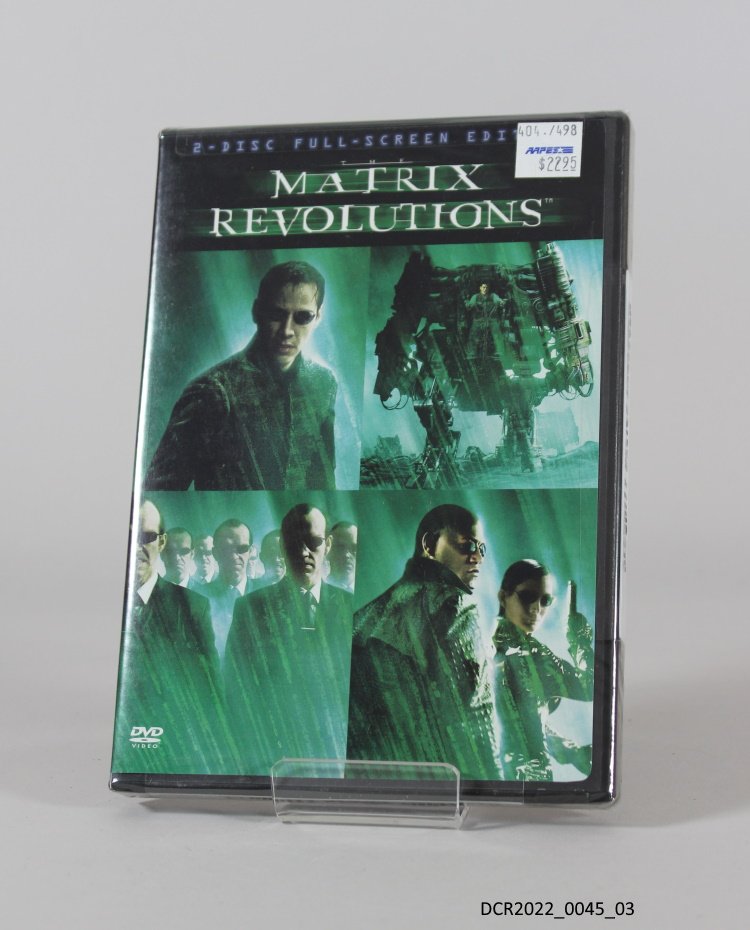 DVD, Matrix Revolutions ("dc-r" docu center ramstein CC BY-NC-SA)