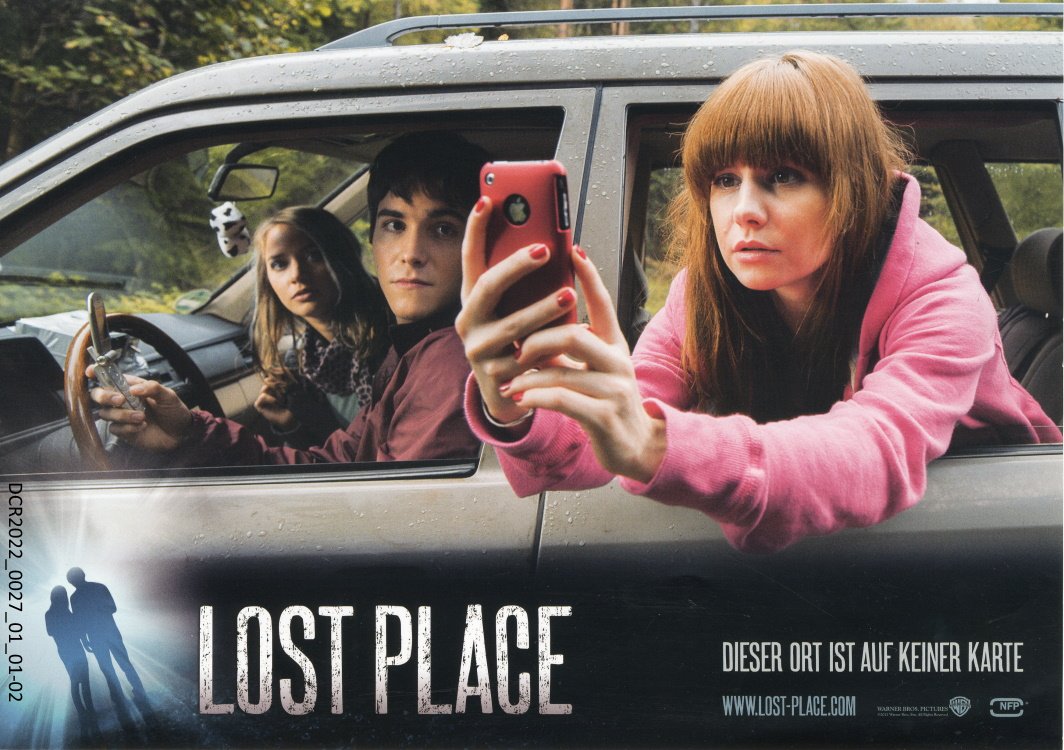 Werbematerial, Film-Still, Lost Place ("dc-r" docu center ramstein RR-F)