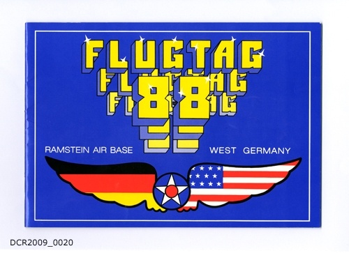 Programmheft, Flugtag 88, Ramstein Air Base West Germany, Souvenir Program (dc-r docu center ramstein RR-F)