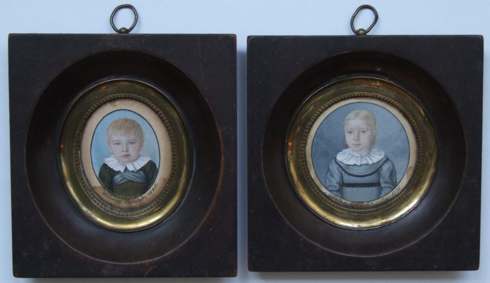 Kinderportraits (Museum im Grafenschloss Diez CC BY-NC-SA)