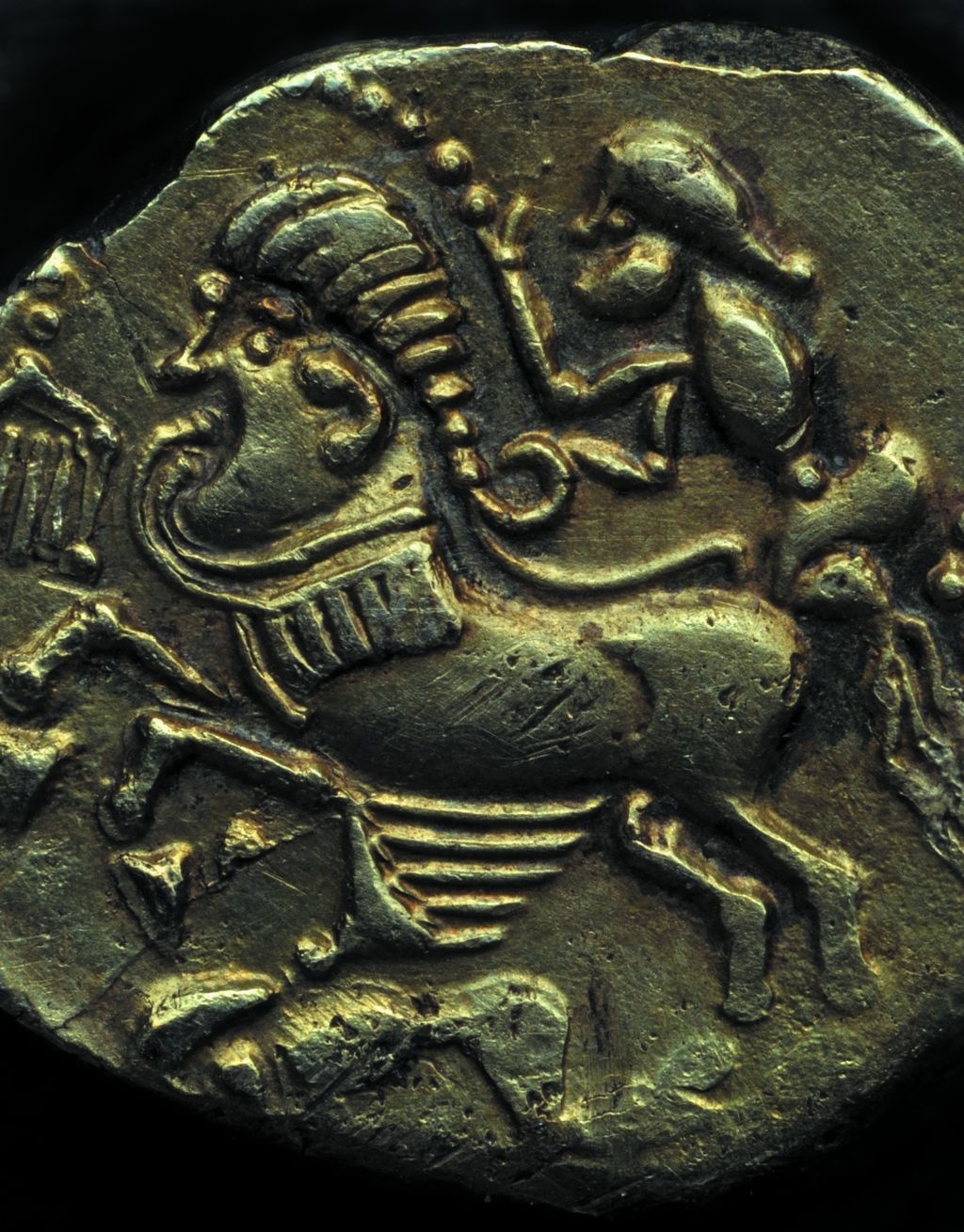 Keltische Münze (Rheinisches Landesmuseum Trier CC BY-NC-SA)