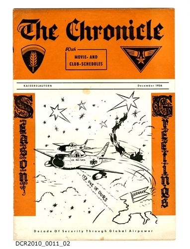 Magazin, The Chronicle, Dezember 1956 (dc-r docu center ramstein RR-F)