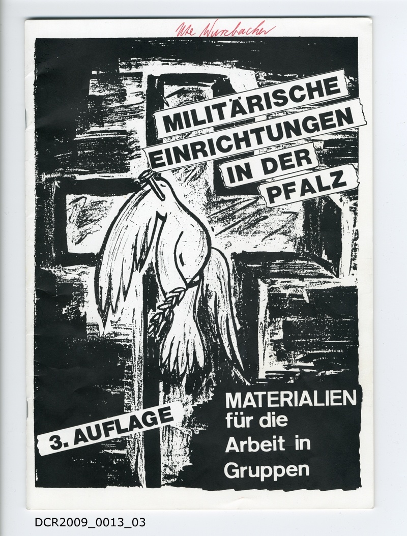 Informationsschrift, Militärische Einrichtungen in der Pfalz (dc-r docu center ramstein RR-F)