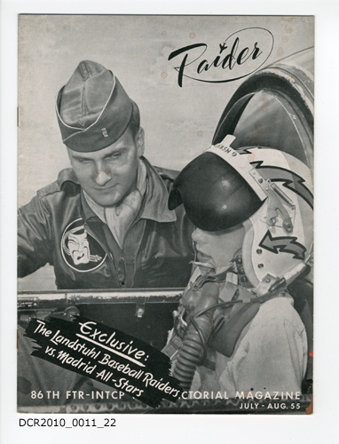 Magazin, Raider, 86th FTR-INTCP Wing, Vol. 3, Juli - August 1955 (dc-r docu center ramstein RR-F)