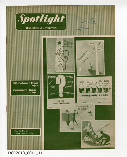 Magazin, Spotlight, AFGA Special Activities, Vol.9, Nr.13, 25.Juni 1954 (dc-r docu center ramstein RR-F)