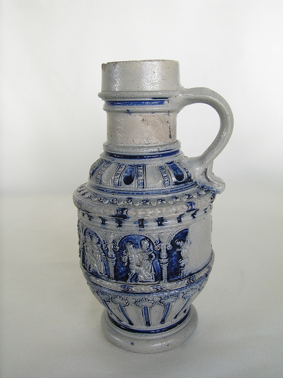 Renaissancekrug - Krug mit Bauerntanz (Keramikmuseum Westerwald CC BY-NC-SA)