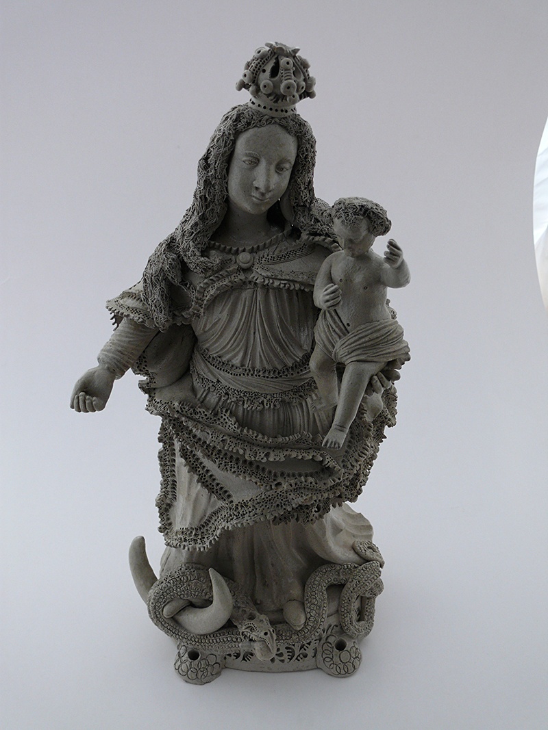 Madonna mit Kind (Keramikmuseum Westerwald CC BY-NC-SA)