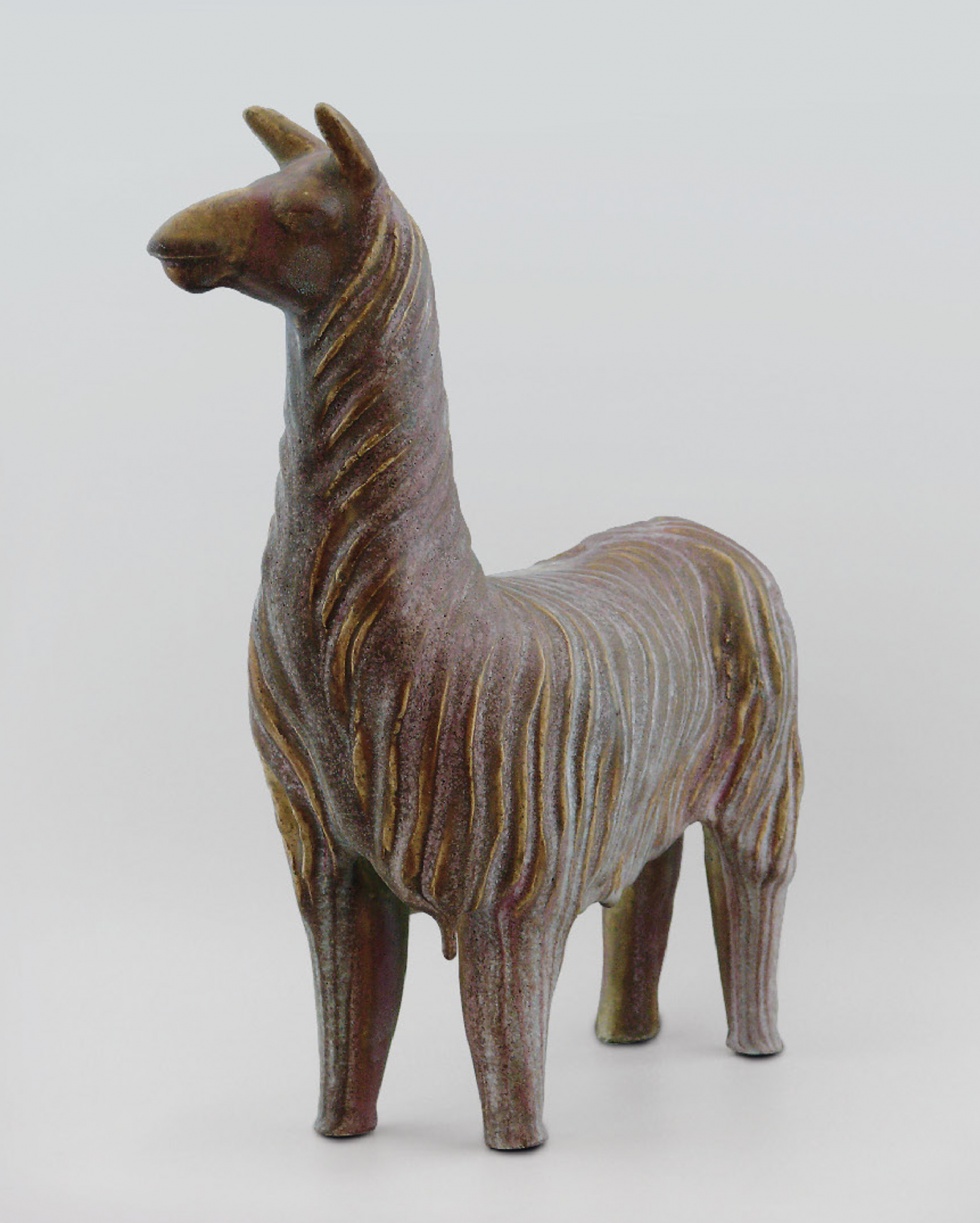 Lama (Keramikmuseum Westerwald CC BY-NC-SA)