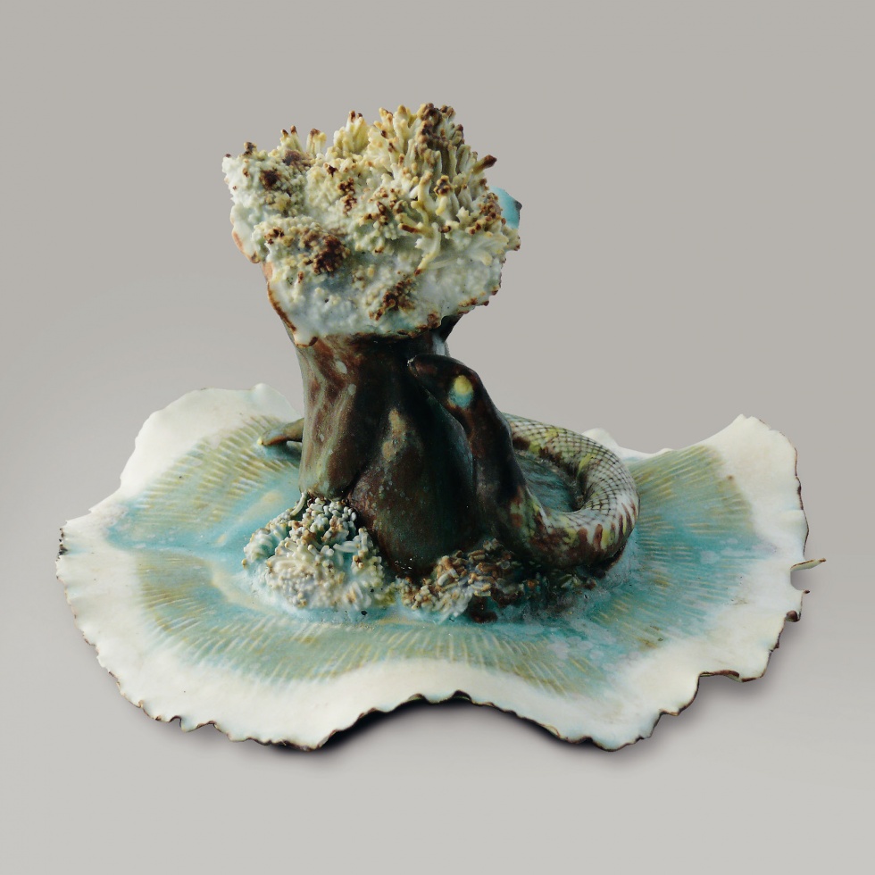 Korallenwesen II (Keramikmuseum Westerwald CC BY-NC-SA)