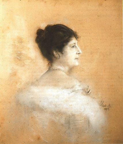 Bildnis Sophie Freifrau von Heyl, geb. Stein (1847-1915) (Museum Heylshof CC BY-NC-SA)