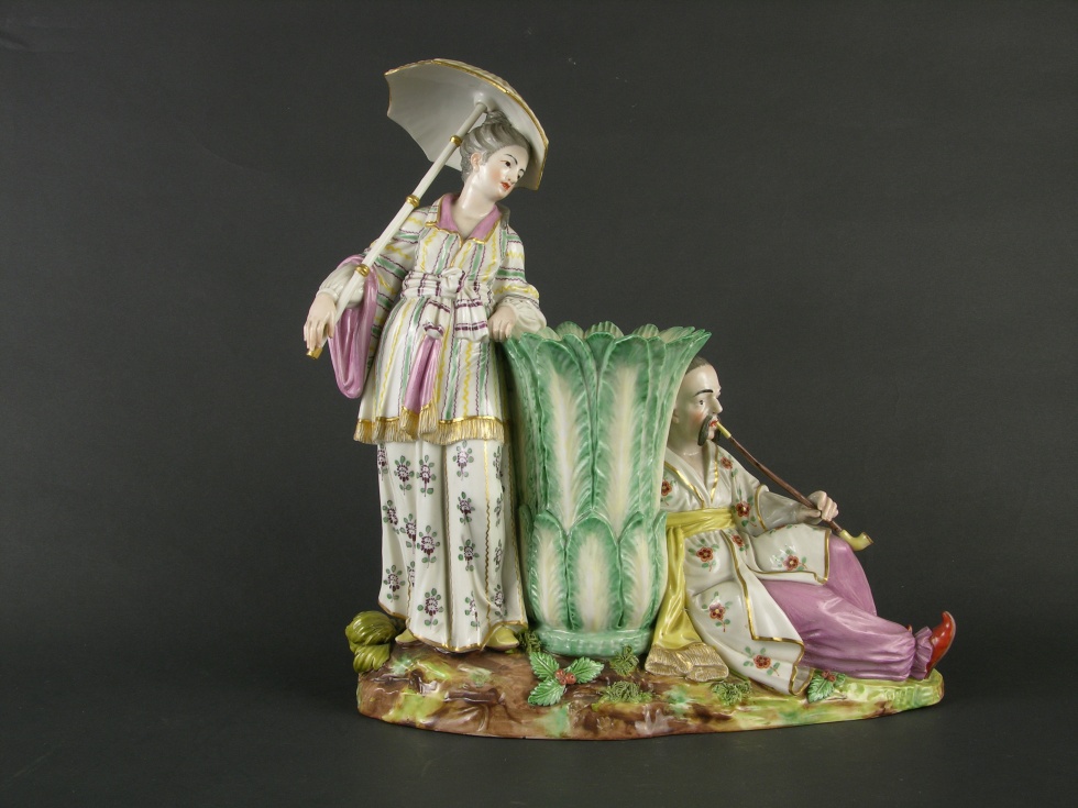 ’Chinesenpaar mit Blumenvase’ (Historisches Museum der Pfalz, Speyer CC BY)