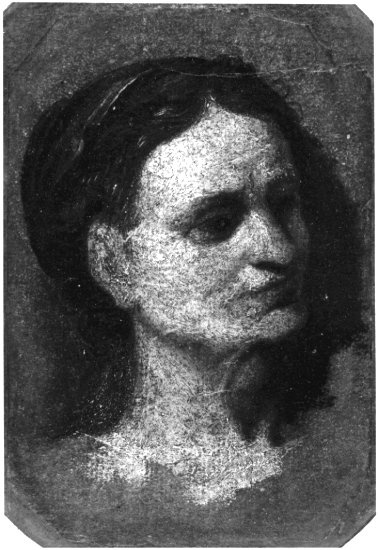 Frauenkopf (die Mutter des Malers?) (Museum Heylshof CC BY-NC-SA)