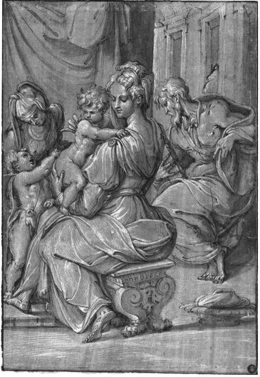 Heilige Familie mit Elisabeth und Johannes (Museum Heylshof CC BY-NC-SA)