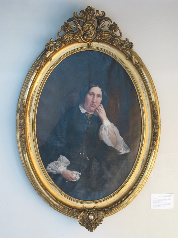 Ölproträt der Maria Magdalena Hoffmann, geb. Kessler (1811-1890) (Museum der Stadt Alzey CC BY-NC-SA)