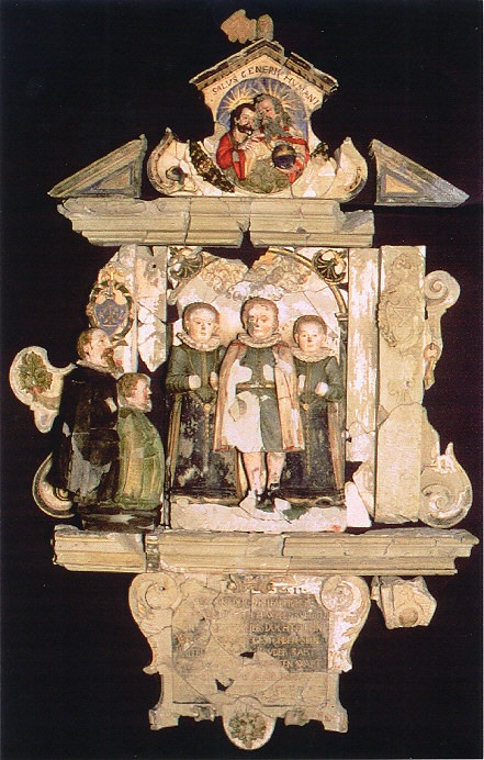 Epitaph der Kinder des Trierer Goldschmiedes Richard Wehr  (Museum am Dom Trier CC BY-NC-SA)