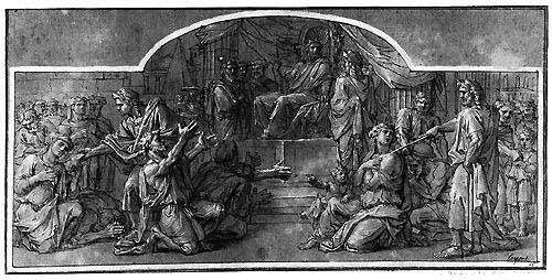 Ptolemäus liefert die Juden aus (Museum Heylshof CC BY-NC-SA)