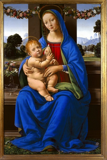 Madonna  mit Christuskind (Landesmuseum Mainz CC BY-NC-SA)
