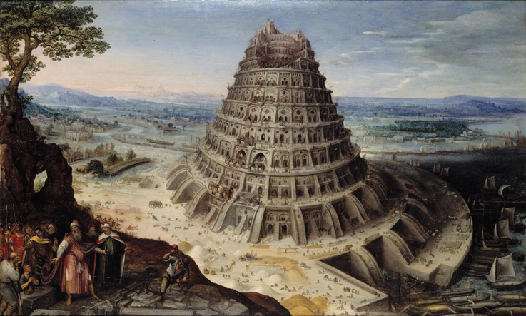Turmbau zu Babel (Landesmuseum Mainz CC BY-NC-SA)