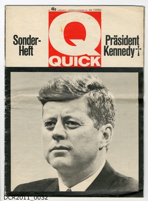 Magazin, Quick, Sonderheft, 25. November 1963, Präsident Kennedy (dc-r docu center ramstein RR-F)
