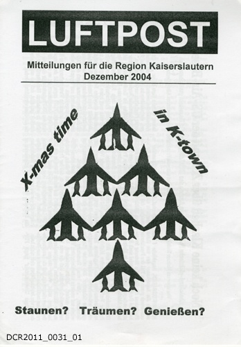 Luftpost, Mitteilungen für die Region Kaiserslautern, Dezember 2004 (dc-r docu center ramstein CC BY-NC-SA)