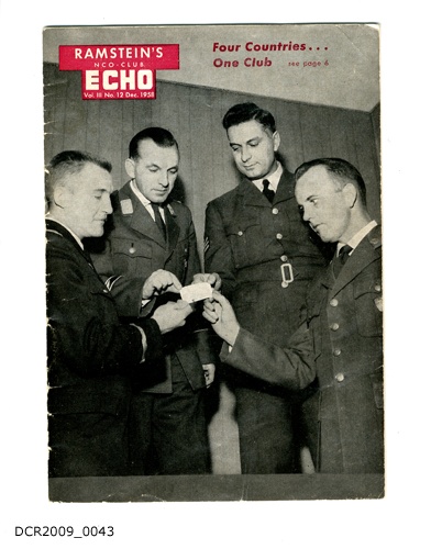 Magazin, Ramstein’s NCO - Club Echo, Vol. 3 Nr. 12, Dezember 1958 (dc-r docu center ramstein RR-F)