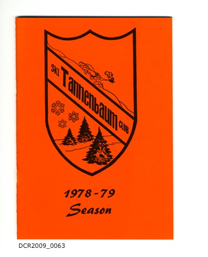 Programmheft, Ski Club Tannenbaum, 1978-79 Season (dc-r docu center ramstein RR-F)