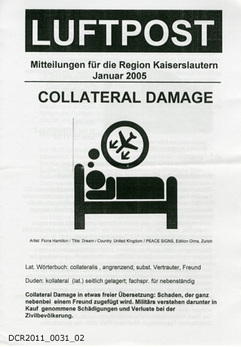 Luftpost, Mitteilungen für die Region Kaiserslautern, Januar 2005 (dc-r docu center ramstein CC BY-NC-SA)