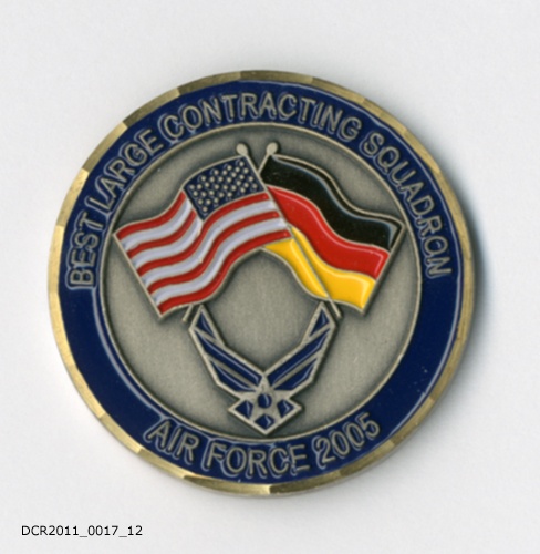 Gedenkmedaille, Best large contraction Squadron Air Force 2005 (dc-r docu center ramstein CC BY-NC-SA)