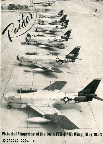 Magazin, Raider, Pictorial Magazine of the 86th FTR BMR Wing, Vol. 1, Nr. 2, May 1953 (dc-r docu center ramstein RR-F)