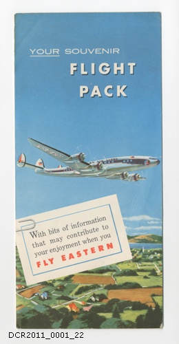Souvenir Flight Pack der Eastern Air Lines (dc-r docu center ramstein CC BY-NC-SA)