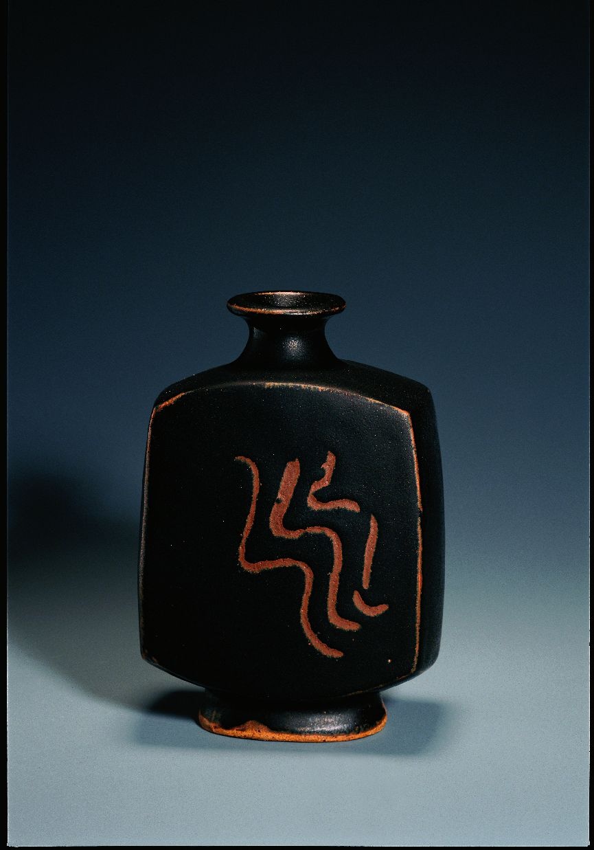 Leach, Bernard Howell - Flasche um 1954. (Moderne Keramik des 20. Jh. - Landessammlung RLP CC BY-NC-SA)