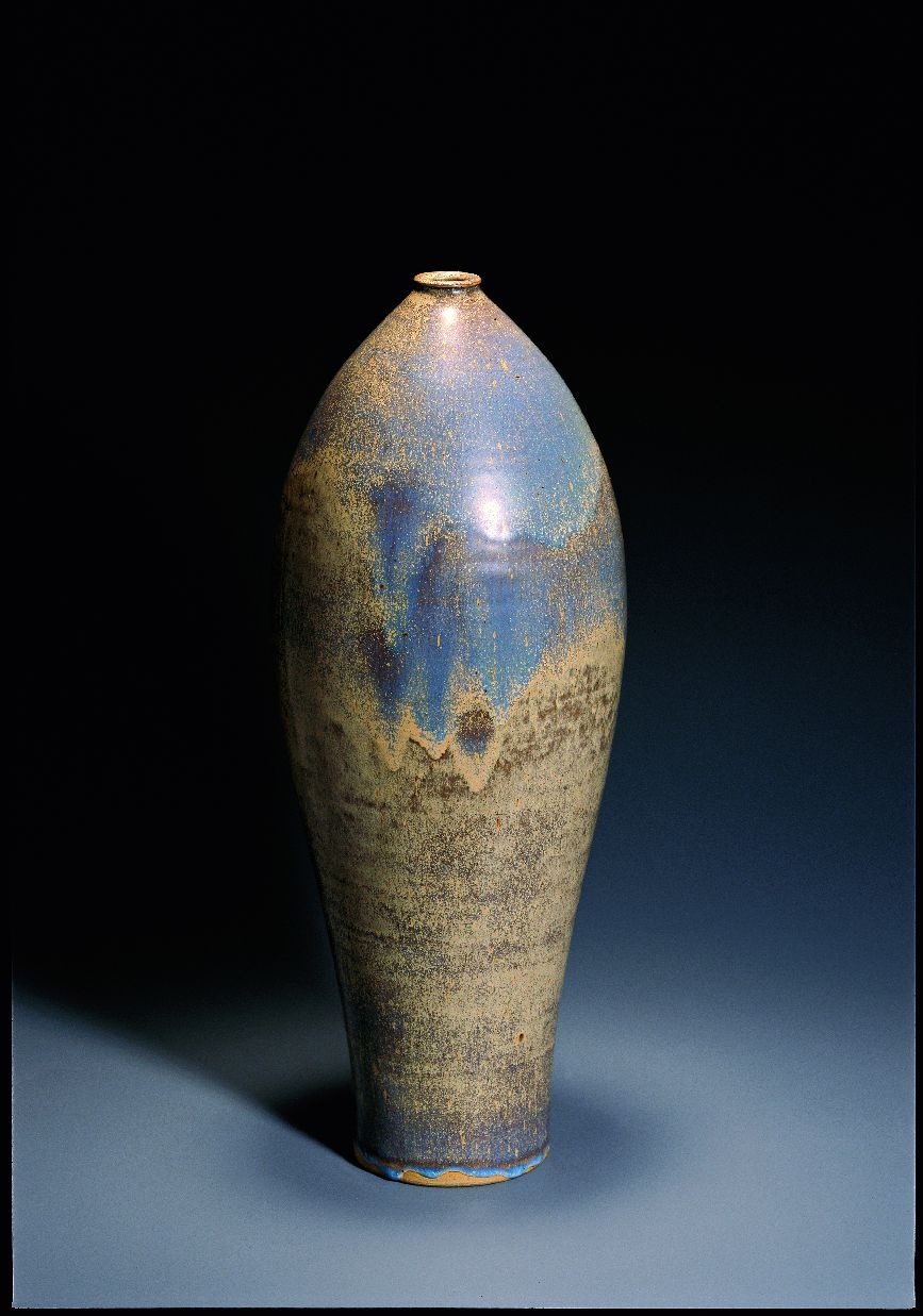 Hohlt, Albrecht - Hohe Vase, um 1958 (Moderne Keramik des 20. Jh. - Landessammlung RLP CC BY-NC-SA)