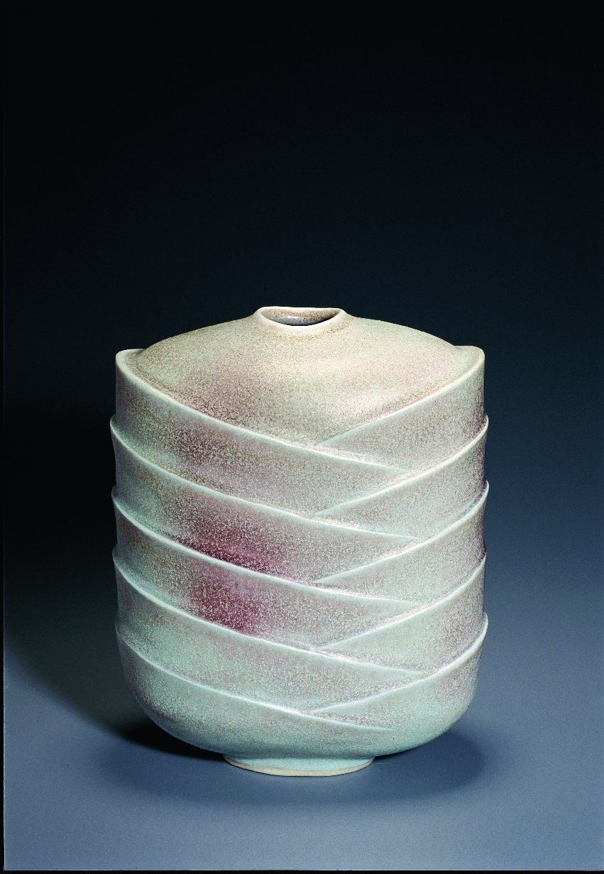 Hohlt, Görge - Vase &quot;Geflecht&quot;, 1990. (Moderne Keramik des 20. Jh. - Landessammlung RLP CC BY-NC-SA)