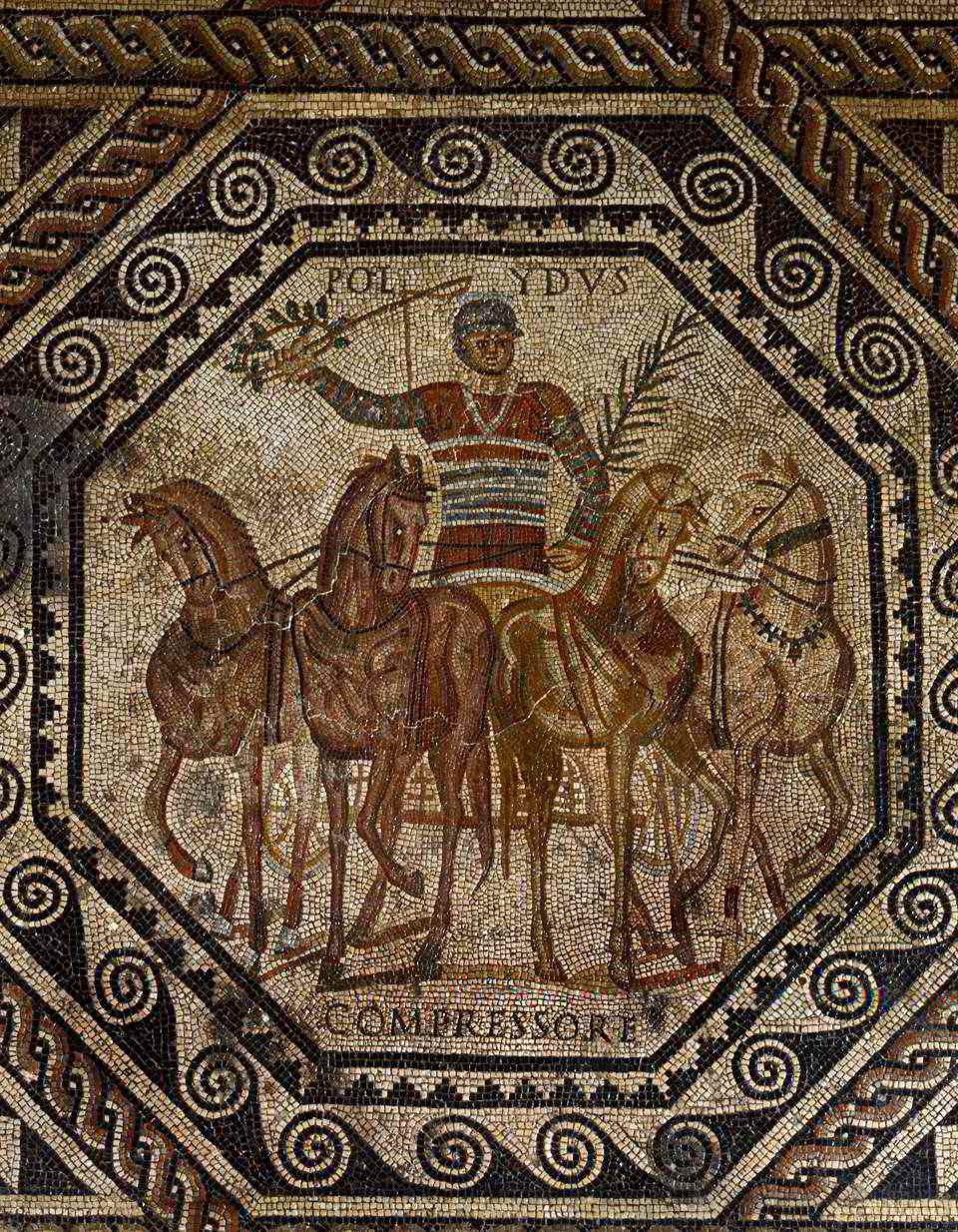Mosaik (Rheinisches Landesmuseum Trier CC BY-NC-SA)