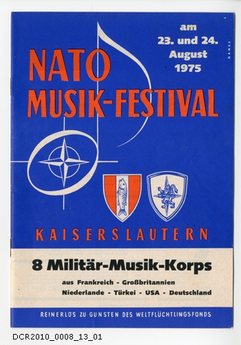 Programm, NATO Musikfestival (dc-r docu center ramstein CC BY-NC-SA)