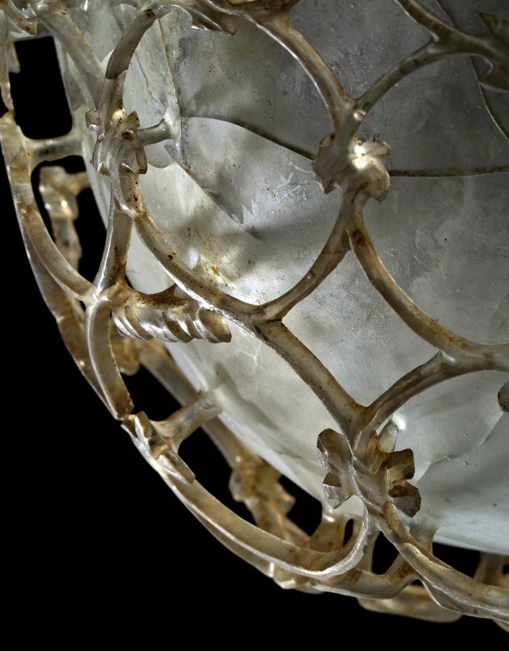 Diatretglas (Rheinisches Landesmuseum Trier CC BY-NC-SA)