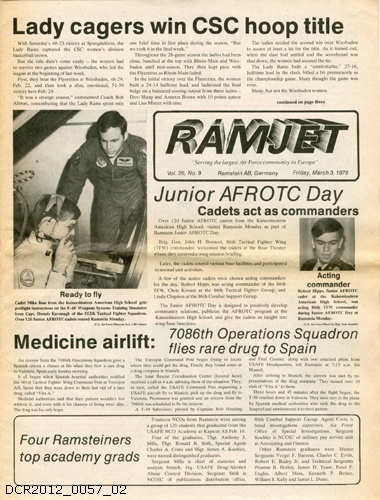 Standortzeitung, Ramstein Ramjet, Vol. 26, Nr.9, 3. März 1978 (dc-r docu center ramstein RR-F)
