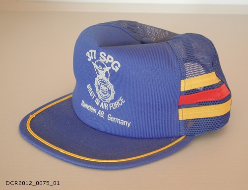 Schirmmütze, Baseball cap, 377 SPG, Best in Air Force (dc-r docu center ramstein CC BY-NC-SA)