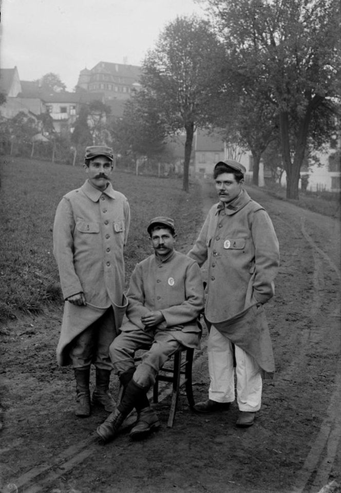3 Französische Soldaten Pirmasens (Historisches Museum der Pfalz, Speyer CC BY)